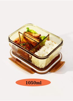 XiuWoo 2 Pcs Microwaveable Glass Lunch Box with Lid and Insulated Bag  - Image 5