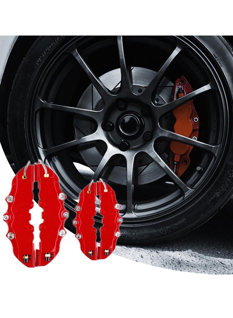 Bukela Brake Caliper Cover | Brake Caliper Covers Front & Rear Kits | Car Truck Disc Brake Caliper Cover Universal for Front Rear Brake Caliper  - Image 1