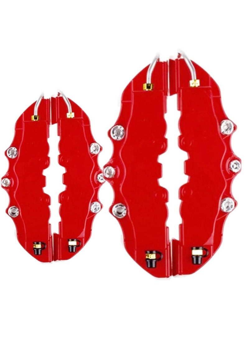 Bukela Brake Caliper Cover | Brake Caliper Covers Front & Rear Kits | Car Truck Disc Brake Caliper Cover Universal for Front Rear Brake Caliper  - Image 3