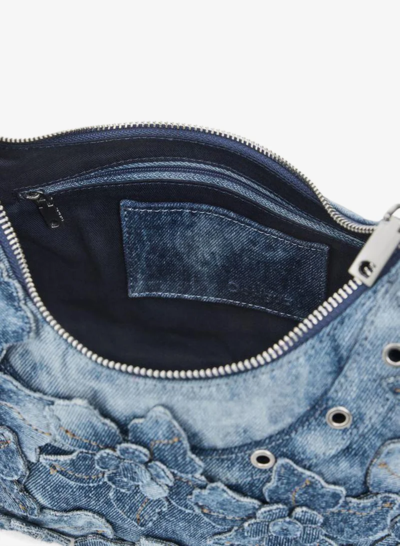 Desigual Blue Medium denim bag for Women | Best Price UAE