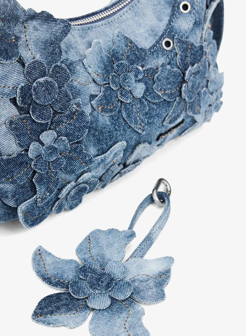 Desigual Blue Medium denim bag for Women | Best Price UAE