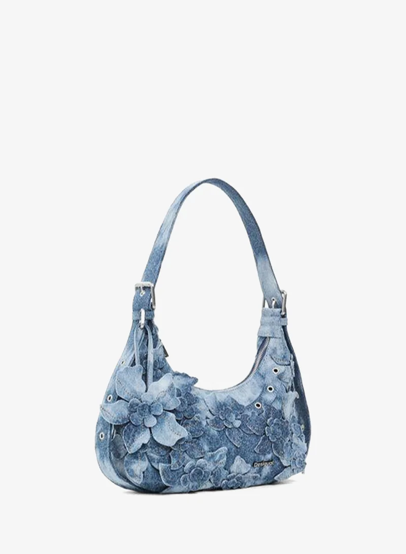 Desigual Blue Medium denim bag for Women | Best Price UAE