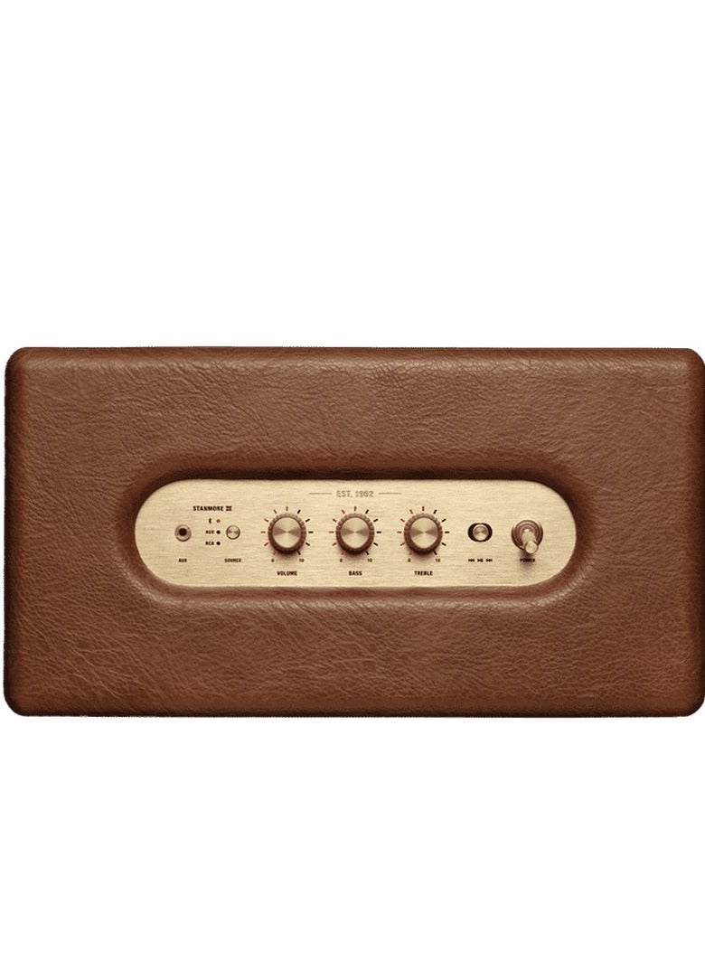 مارشال Marshall Stanmore III Bluetooth 5.2 Wireless and Wired Speaker 80W - Brown Brown - Image 2