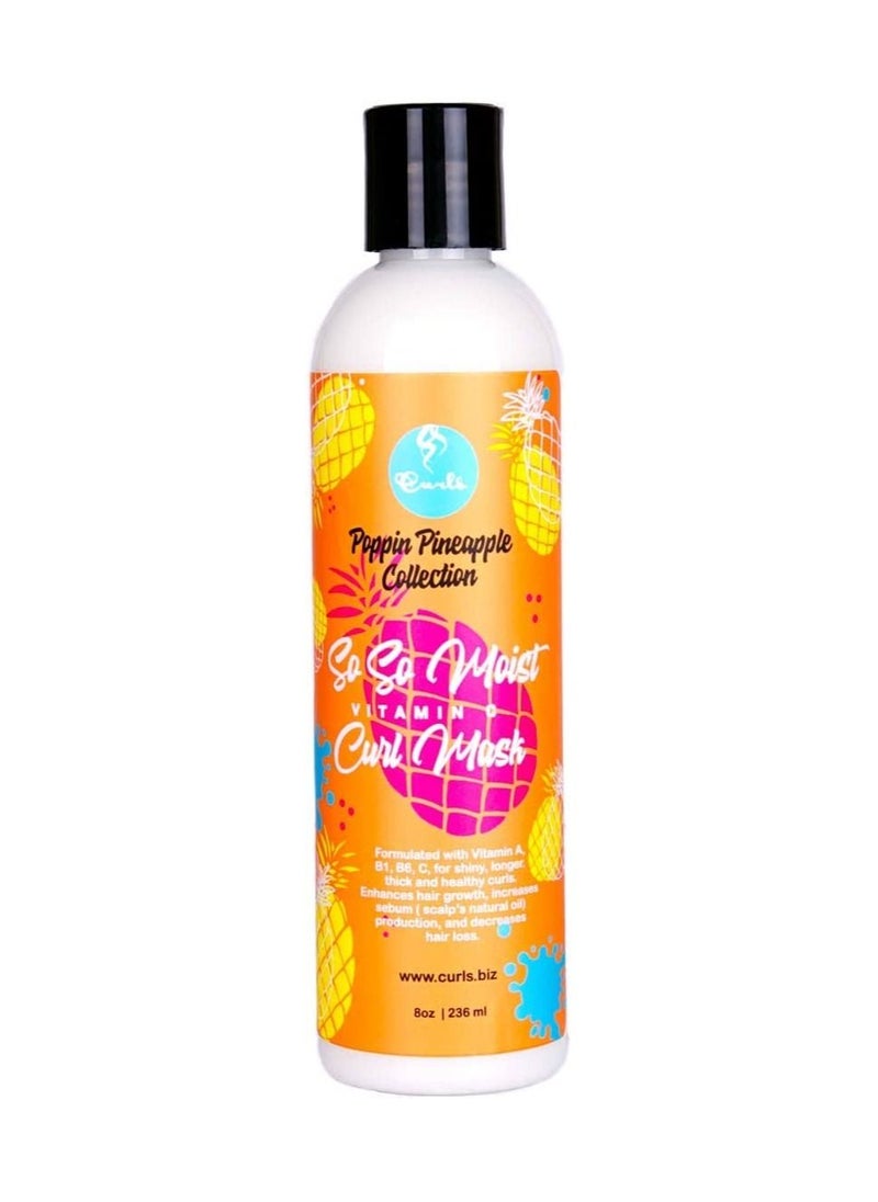 Curls hair conditioner that softens and moisturizes hair 