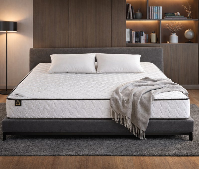 ريكسال هوم مرتبة Rexal Home Prime Sleep مزدوجة الراحة قابلة للعكس – فوم عالي المرونة (HR)، دعم متوسّط الصلابة، قماش قابل للتنفس، مقاس فردي 190 × 100 × 23 سم - Image 1