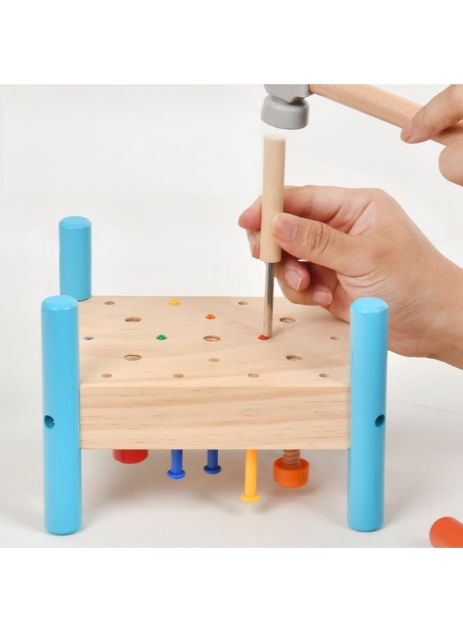 Interactive Knocking Toy | Color Recognition Pounding Table | Hand-Eye Coordination & Parent-Child Educational Play - Image 5