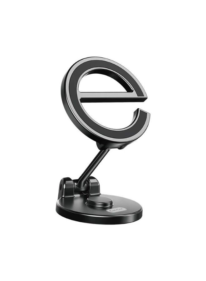 Cat - Cot حامل هاتف السيارة المغناطيسي العالمي Cat-Cot - دوران 360° قابل للطي متعدد الاتجاهات - متوافق مع هواتف MagSafe والشفط المغناطيسي - أسود - Image 1