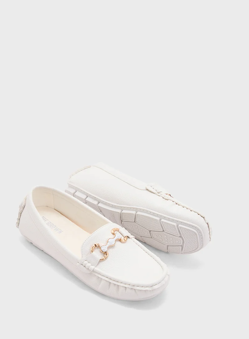 THE BROWN Ladies Driver Loafer