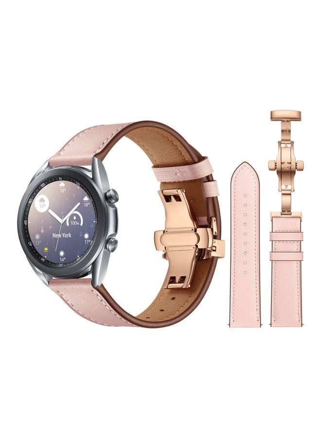 سوار بديل لساعة يد سامسونج جالاكسي 3 مقاس 41 مم وردي - Image 2