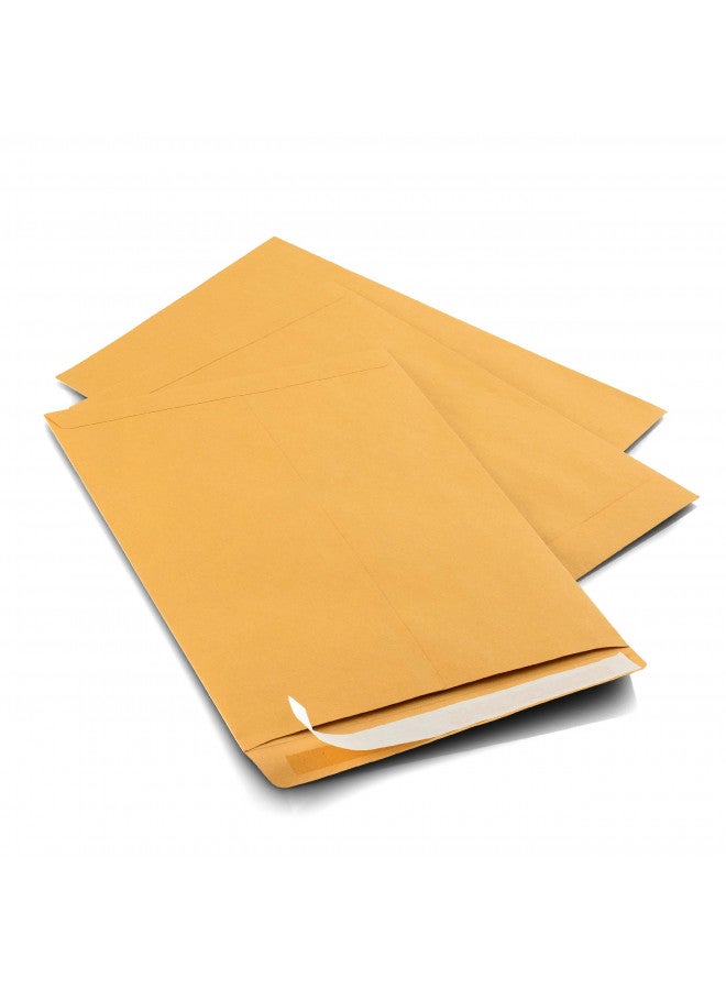 Aimoh 100 6 x 9 Self-Seal Brown Kraft Catalog Envelopes - 28lb, 100 Count, Ultra Strong Quick-Seal, 6x9 inch (38900) - Image 4