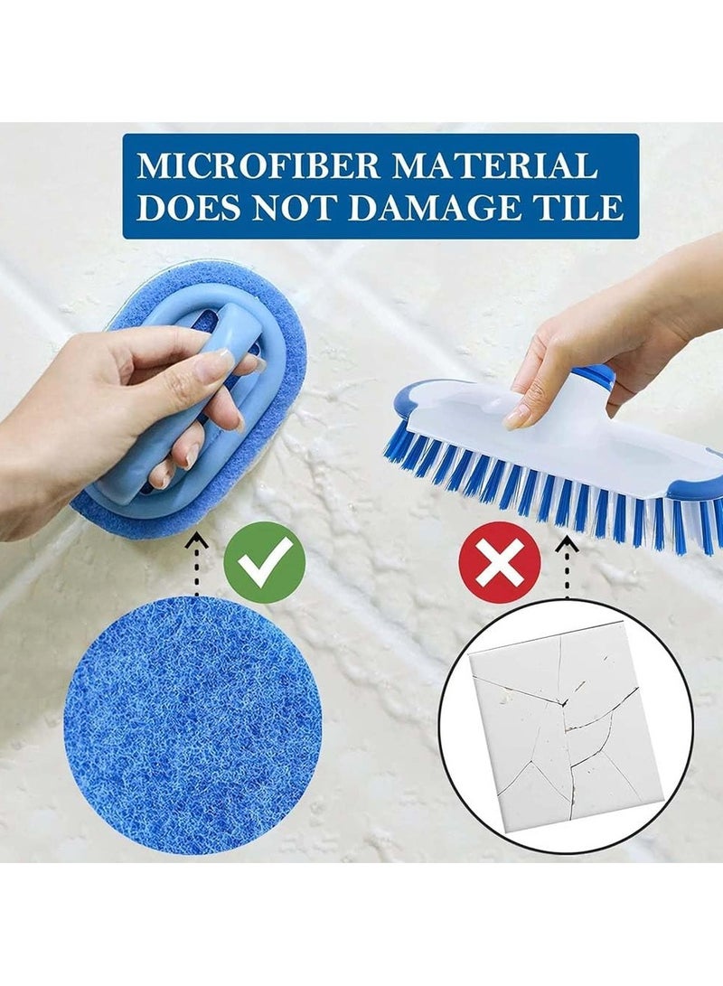 Oasisgalore Handheld Soft Magic Blue Sponge Brush– Multi-Surface Cleaner for Bathtub, Tile, Kitchen & Dishes - Image 5