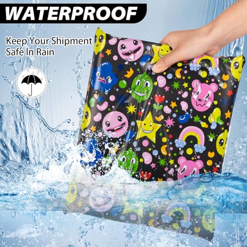 Oududianzi Poly Mailers 10x13 100 Pack - Happyface - Image 5