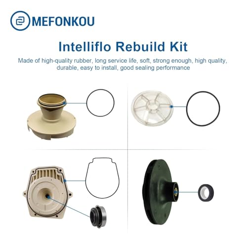 MEFONKOU ORing Repair Kit for Pentair WhisperFlo IntelliFlo Pool Pumps with PS1000 58 Shaft Seal U109136SS Fits Built 212008 and Later 2 SetsPack - Image 3