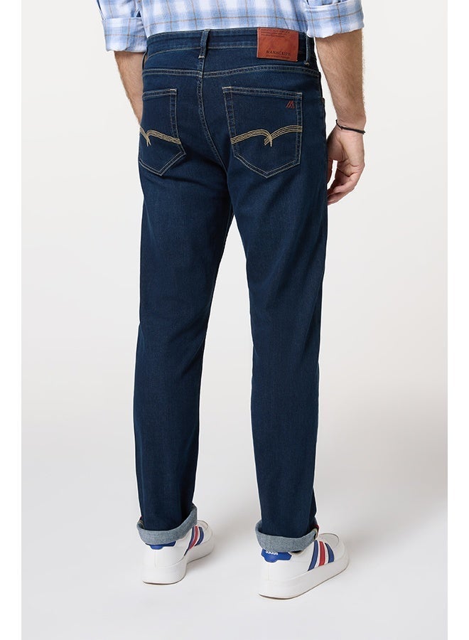 مانرزم The Classic Ease Comfort Fit Denim Jeans - Image 4