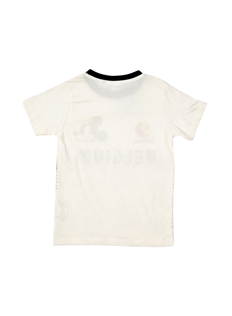 ميكي ماوس - تيشيرت رجالي بلجيكا - Image 4