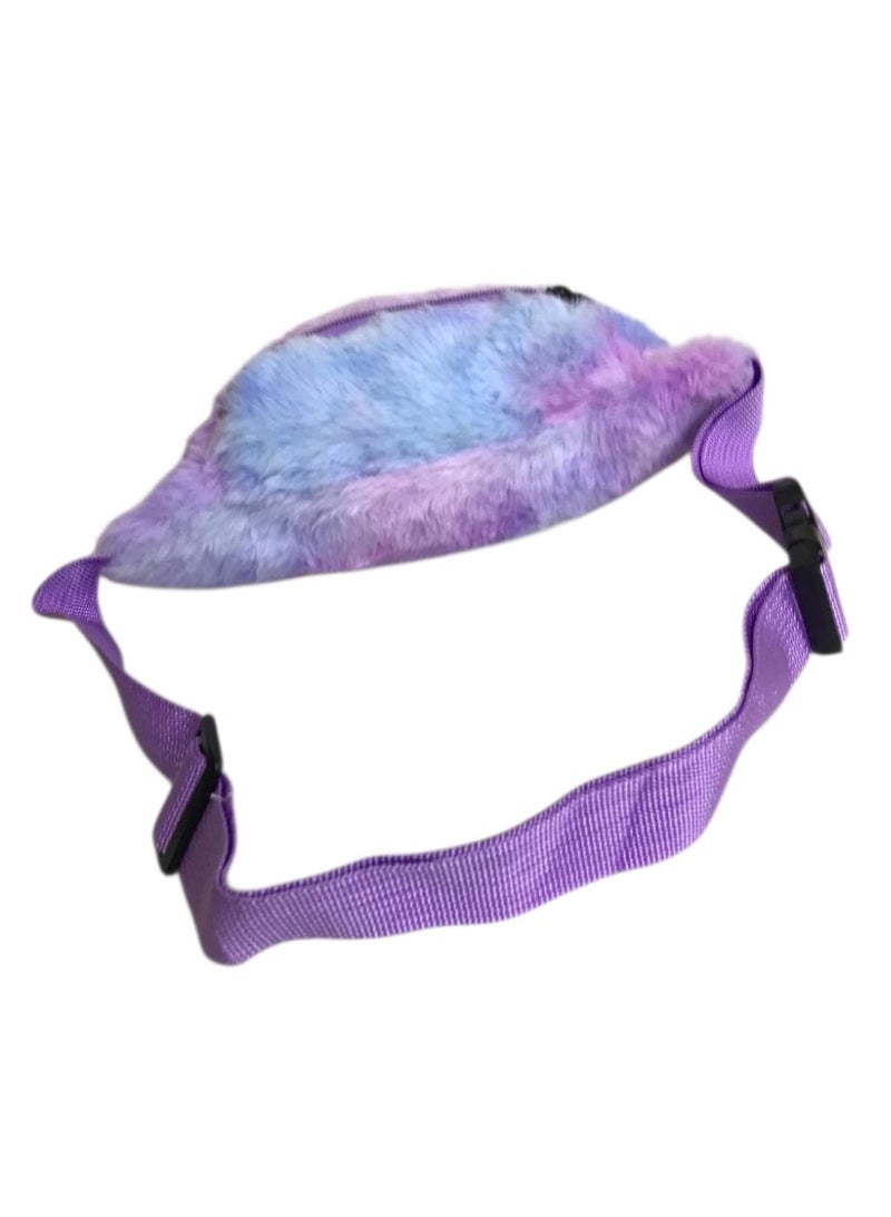 Kids Small Size Faux Fur Bag – Lightweight Cute Shoulder Bag - Image 3