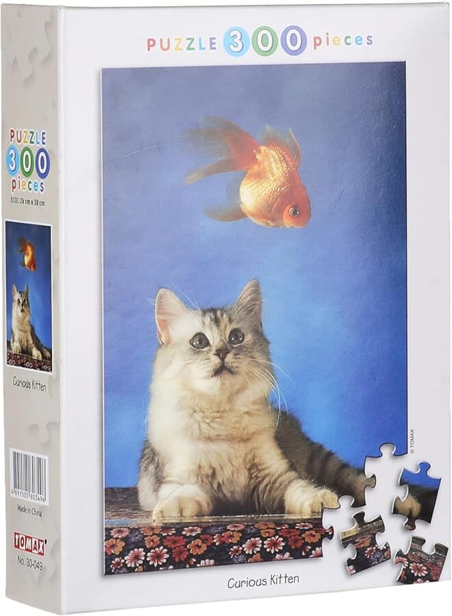 Tomax Curious kitten 300pcs puzzle