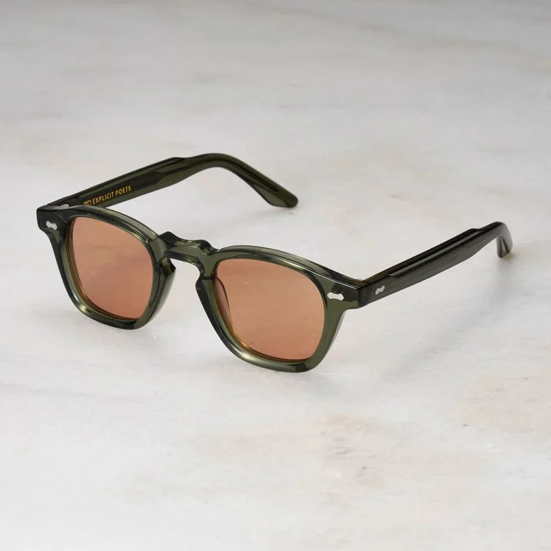 اكسبليست باوتس EXPLICIT POETS A14EP11-ANDREW GREEN-BROWN SUNGLASSES