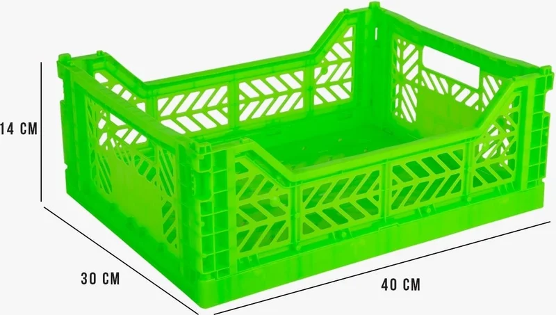 Ayyıldız Aykasa 403014 Midibox Neon Green Foldable Case