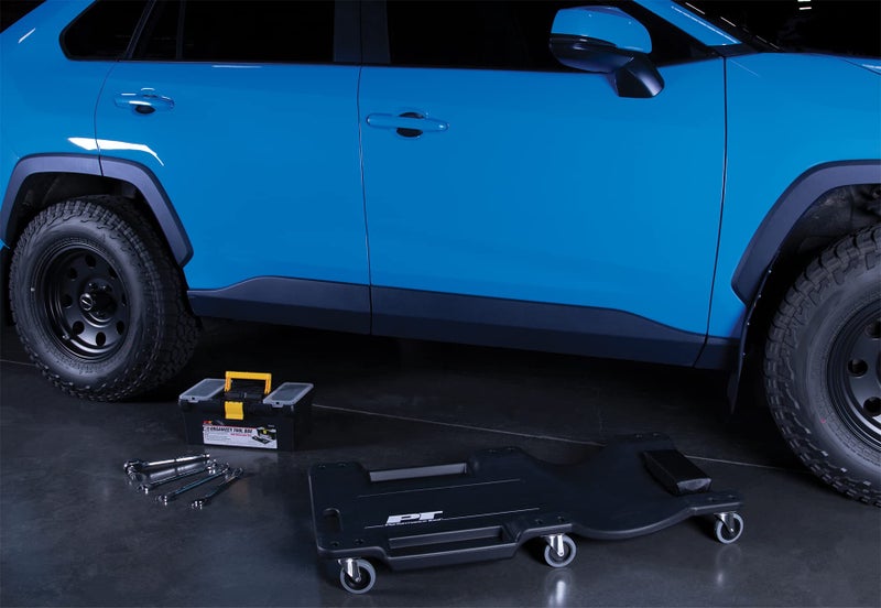 Performance Tool W85006 40-Inch Plastic Creeper with 6 Casters, Black - Image 5