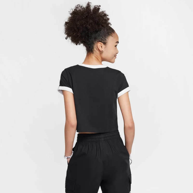 Nike Kids' Sportswear Cropped T-Shirt