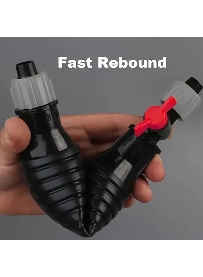 Manual Pump Jigger With 78.74 Inch PE Tube For Gasoline Diesel Water And Fish Tank Fuel Transfer Pump High Flow Rate Universal Connector - Image 2