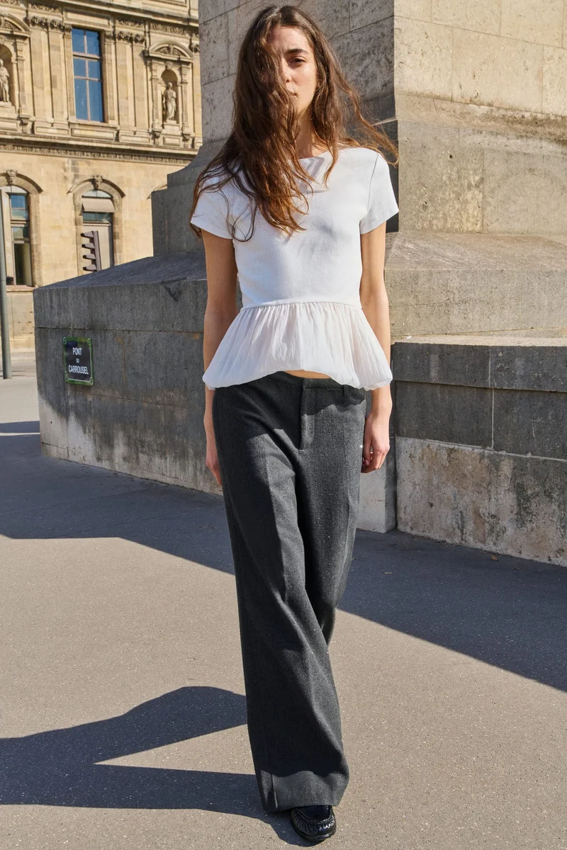 H&M Embellished trousers