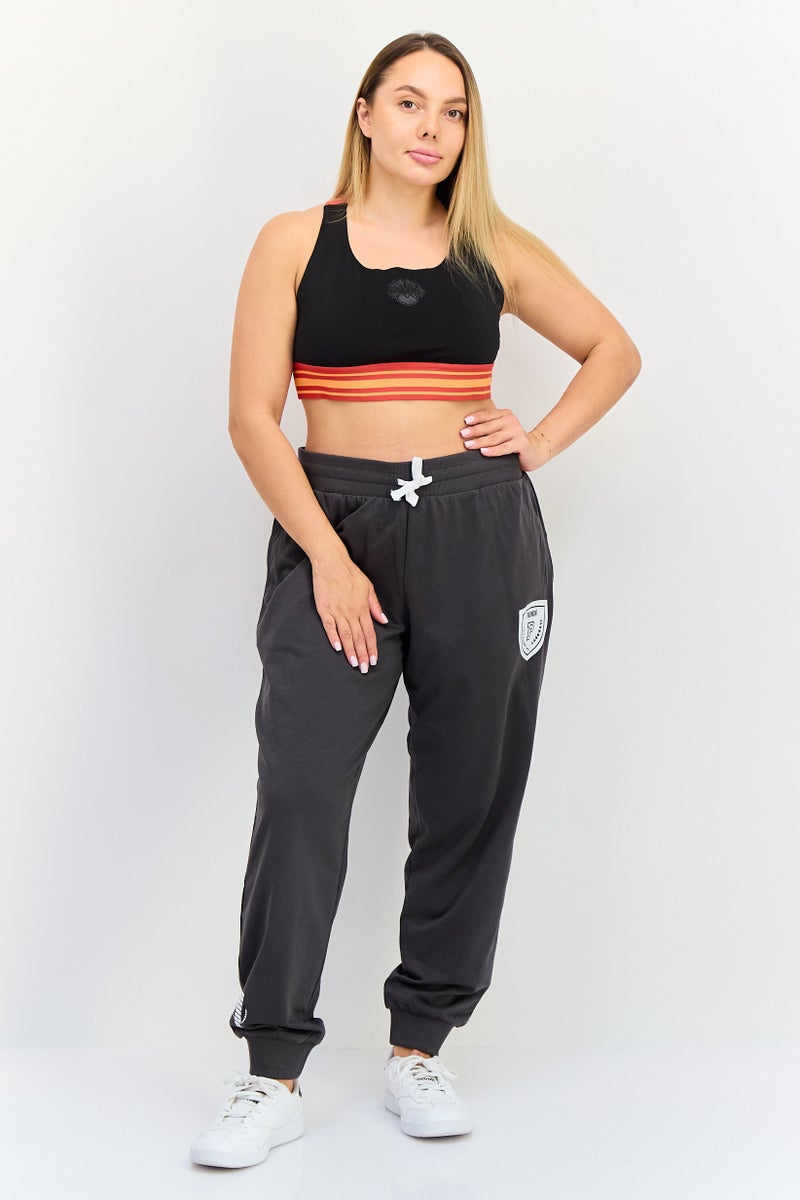 PUMA Women Sportswear Fit Brand Logo Training Sweatpants, Grey - Image 2