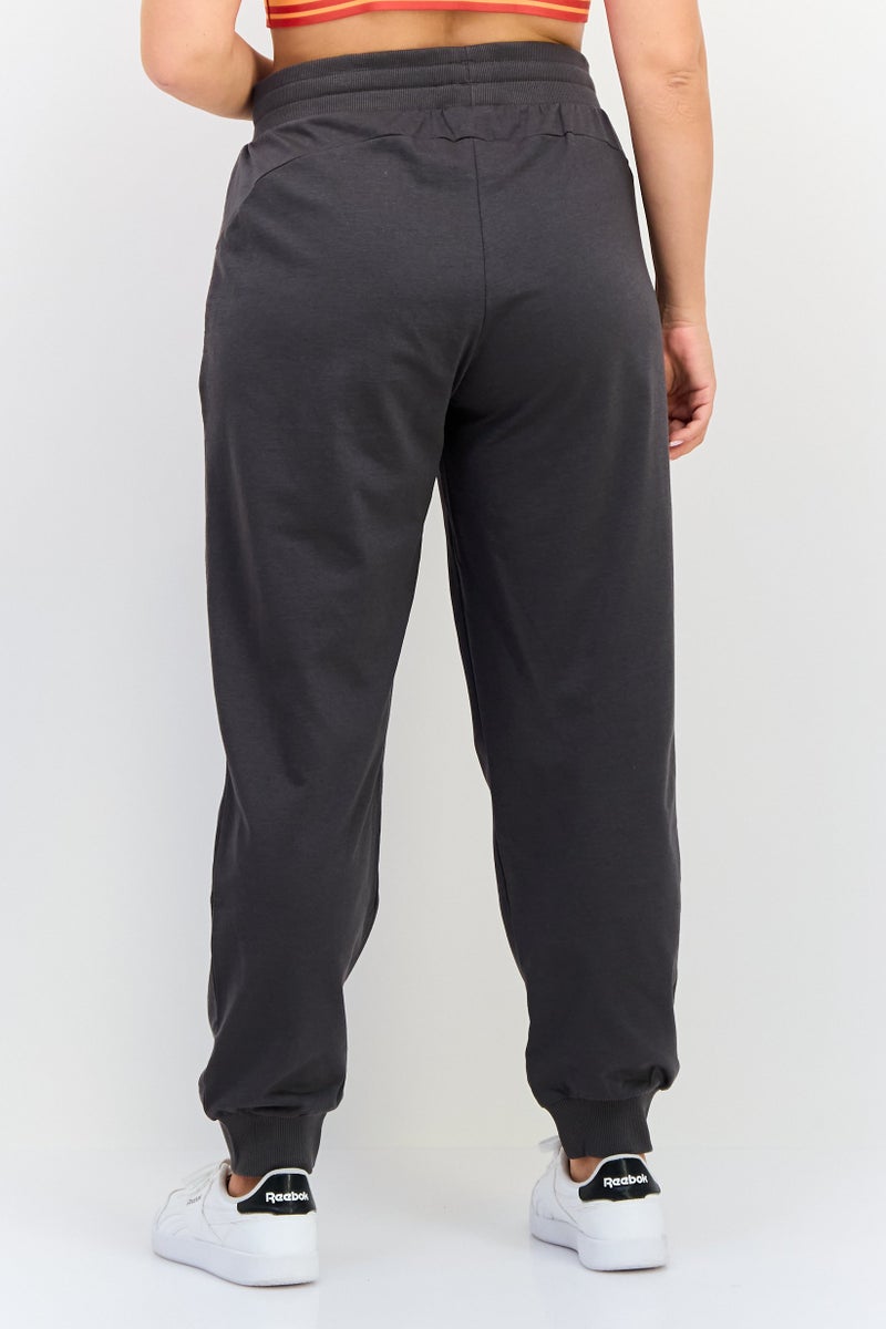 PUMA Women Sportswear Fit Brand Logo Training Sweatpants, Grey - Image 3