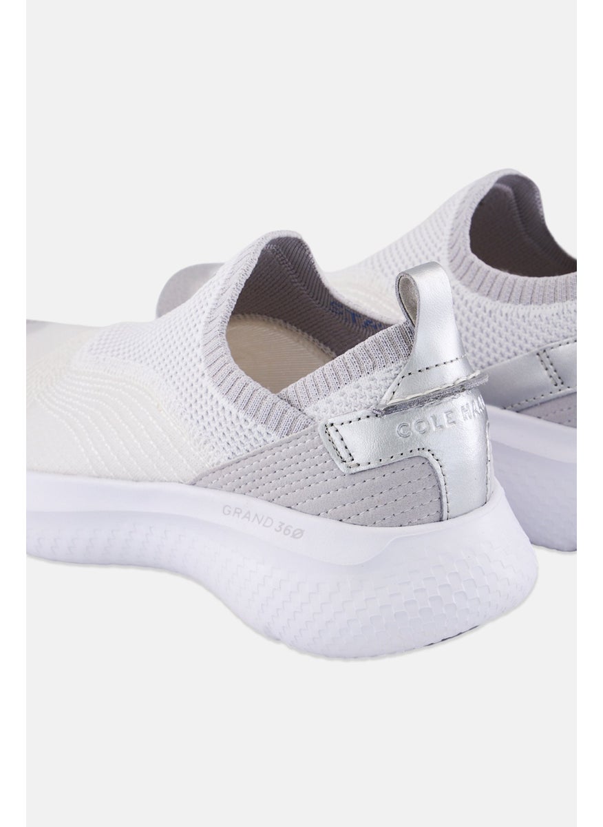 COLE HAAN - Women Medium Zg Motion Connect Slip On Shoes, Off White - Image 1