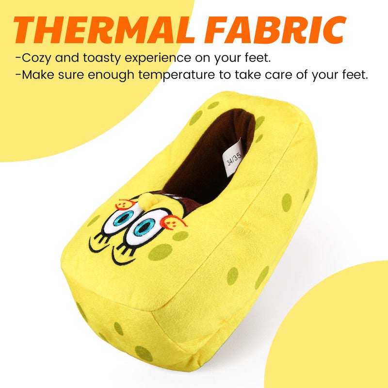 لاكي كيدز جزم بلوش كرتونية لطيفة للأطفال – أحذية داخلية ناعمة ودافئة ومحشوة بنعل مضاد للانزلاق، جزم مريحة للشتاء للأولاد والبنات - Image 2