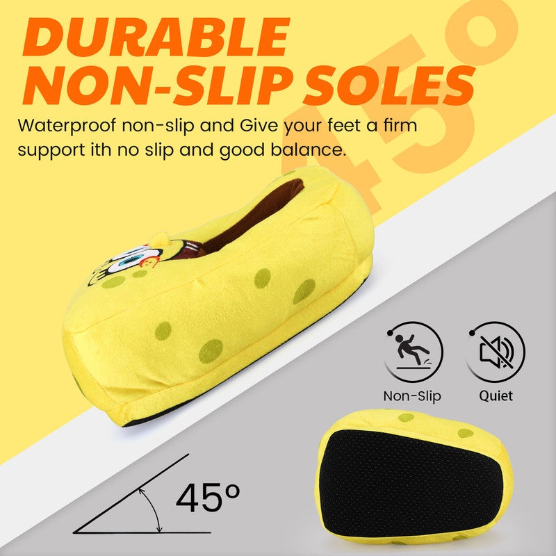 لاكي كيدز جزم بلوش كرتونية لطيفة للأطفال – أحذية داخلية ناعمة ودافئة ومحشوة بنعل مضاد للانزلاق، جزم مريحة للشتاء للأولاد والبنات - Image 4