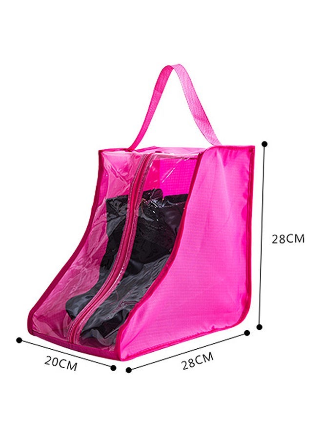 NIBEMINENT Shoe Storage Bag Rose Red - Image 2