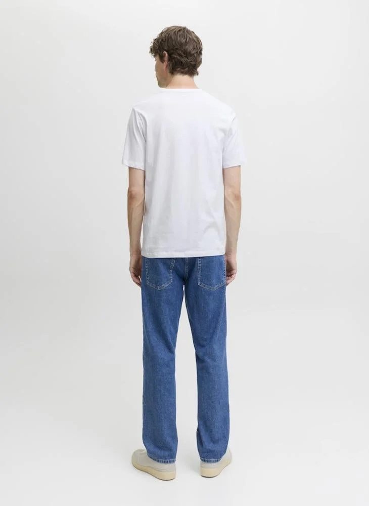 JJ Rebel Rebel Regular Fit Crew Neck T-Shirt