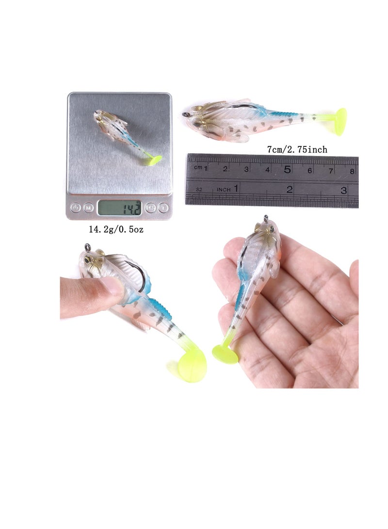 5 Bionic Jumping Fish Lures with Hard Bait for Freshwater and Saltwater Fishing - Image 4
