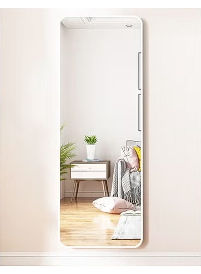 NKX Wall Mounted Full Length Mirror, Modern Slim Rectangular Dressing Mirror, HD Clear Reflection,  Space-Saving Hanging Mirror for Bedroom, Living Room and  Entryway Mirror 30x120 cm - Image 1