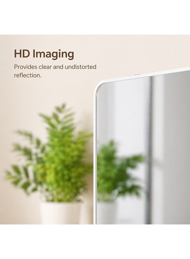 NKX Wall Mounted Full Length Mirror, Modern Slim Rectangular Dressing Mirror, HD Clear Reflection,  Space-Saving Hanging Mirror for Bedroom, Living Room and  Entryway Mirror 30x120 cm - Image 3