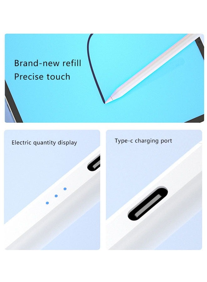 Coconut Stylus Pen for iPad with Palm Rejection, Active Pencil Compatible with (2018-2022) Apple iPad Pro (11/12.9 Inch),iPad Air 3rd/4th Gen,iPad 6/7/8th Gen,iPad Mini 5th Gen for Precise Writing/Drawing - Image 5