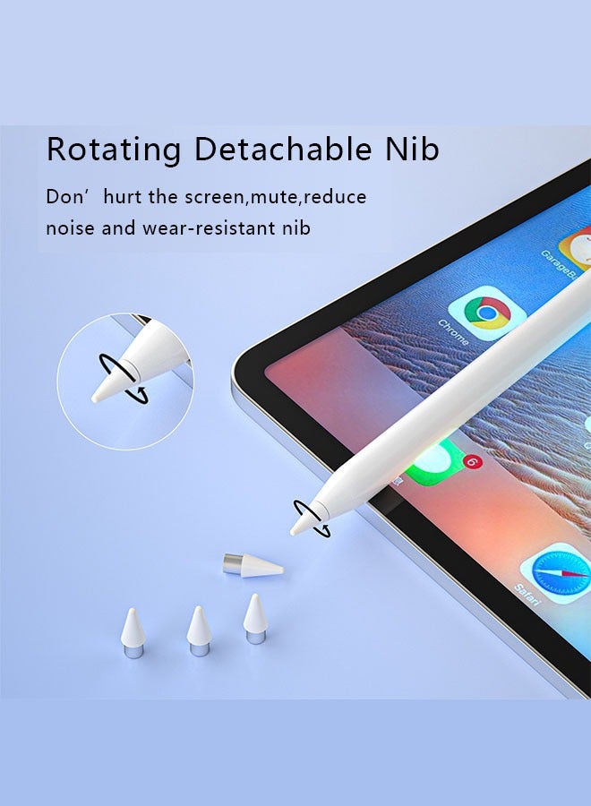 Coconut Stylus Pen for iPad with Palm Rejection, Active Pencil Compatible with (2018-2022) Apple iPad Pro (11/12.9 Inch),iPad Air 3rd/4th Gen,iPad 6/7/8th Gen,iPad Mini 5th Gen for Precise Writing/Drawing - Image 3
