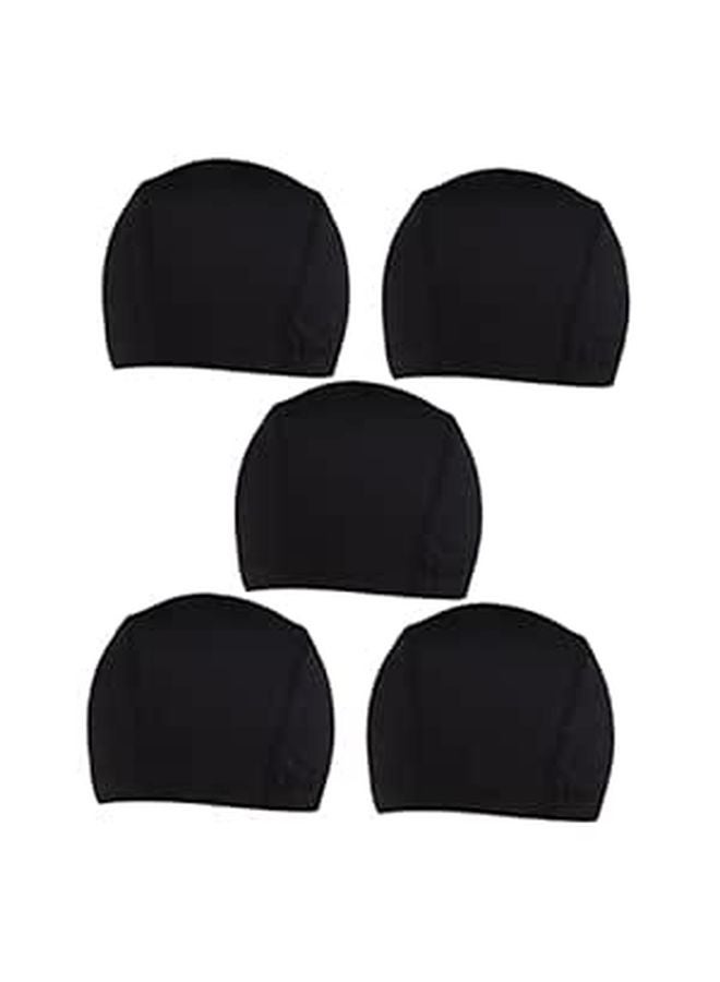 5PCS High Elastic Wig Caps Breathable Stretchy Sweat Absorbent For Hot Weather - Image 1