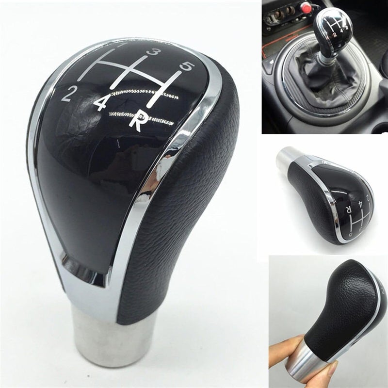 QASULER 5 Speed Manual Gear Shift Knob for Hyundai and Mitsubishi - Image 5