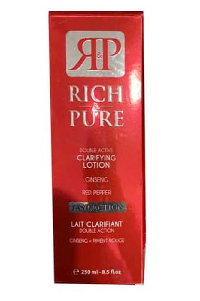 Rich & Pure Double Active Clarifying Body Lotion Plus Serum Plus Cream Plus Soap (Set Of 4) - Image 2