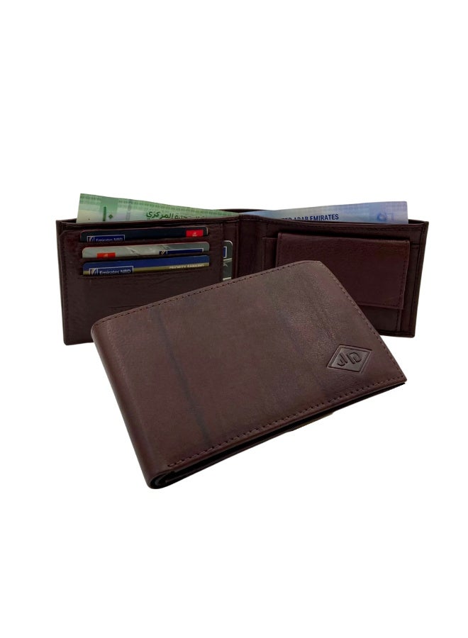 LAVERI LEATHER Anti, Smooth Leather Wallet With Inside Leather Lining - Image 1