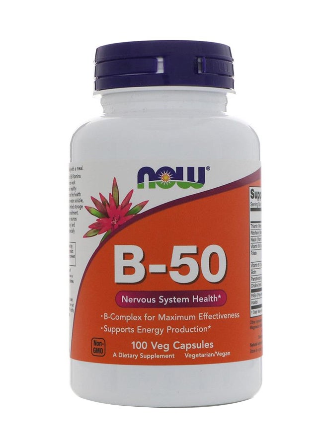 B-50 Nervous System Health - 100 Capsules
