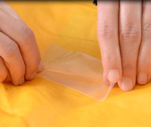 Tear Mender Vinyl Mender Clear Adhesive Patches, 40 Sq. Inches, BRT-1 (Packaging may vary) - Image 5