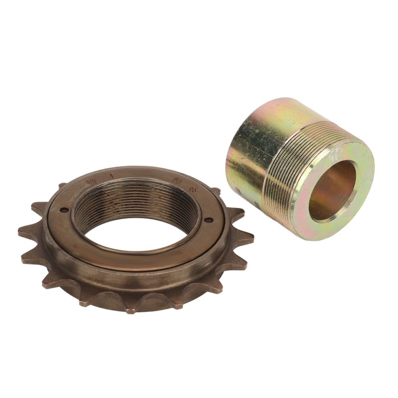16T Freewheel with 20mm Adapter Replacement Lightweight Easy Installation Flywheel Adapter Kit for Electric Tricycles Motorcycles Karts - Image 1