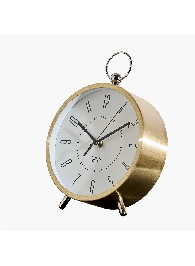 Home Box Saratoga Willa Table Clock with Alarm - 17.5x6.9x24.8 cm