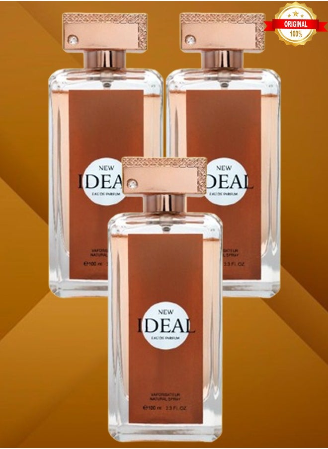 Ideal 3 Pieces New Ideal Perfume 100ml EDP  - Image 1