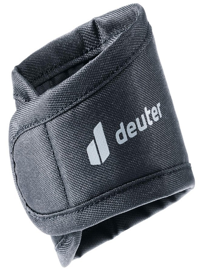 Deuter Pants Protector, Reflective Bike Ankle Safety Strap Accessory, Cycling Trousers Strap, Protects from Grease & Chains for Daily Commuting - Black