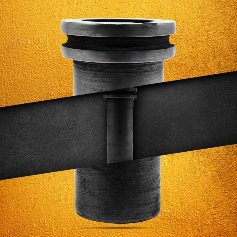 TOAUTO High Purity Graphite Crucible, Metal Melting Ingot Mould for Gold Silver Brass Aluminum Furnace Casting Jewelry Tools - Image 2